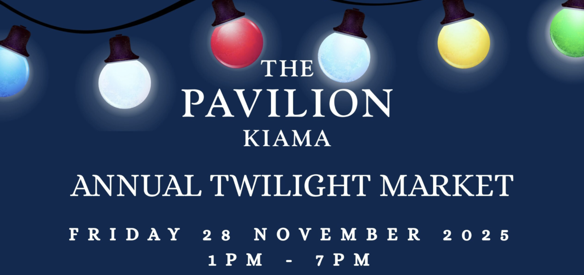 Banner for a twilight market